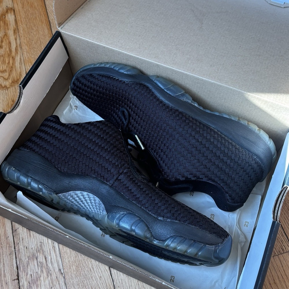 Air Jordan Future Low Gamma Blue Shoes Mens Size 10.5 Woven (718948-005)
